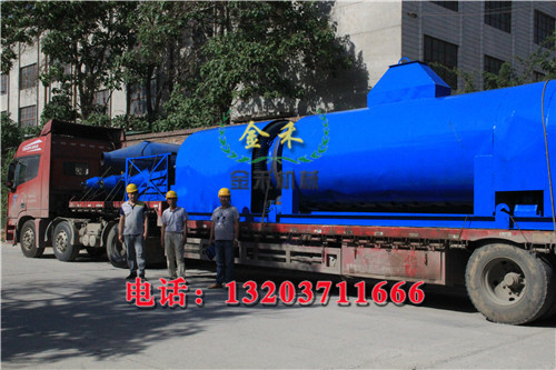 
發(fā)往廣東潮汕的連續(xù)式棕櫚殼炭化機(jī)生產(chǎn)線全套設(shè)備